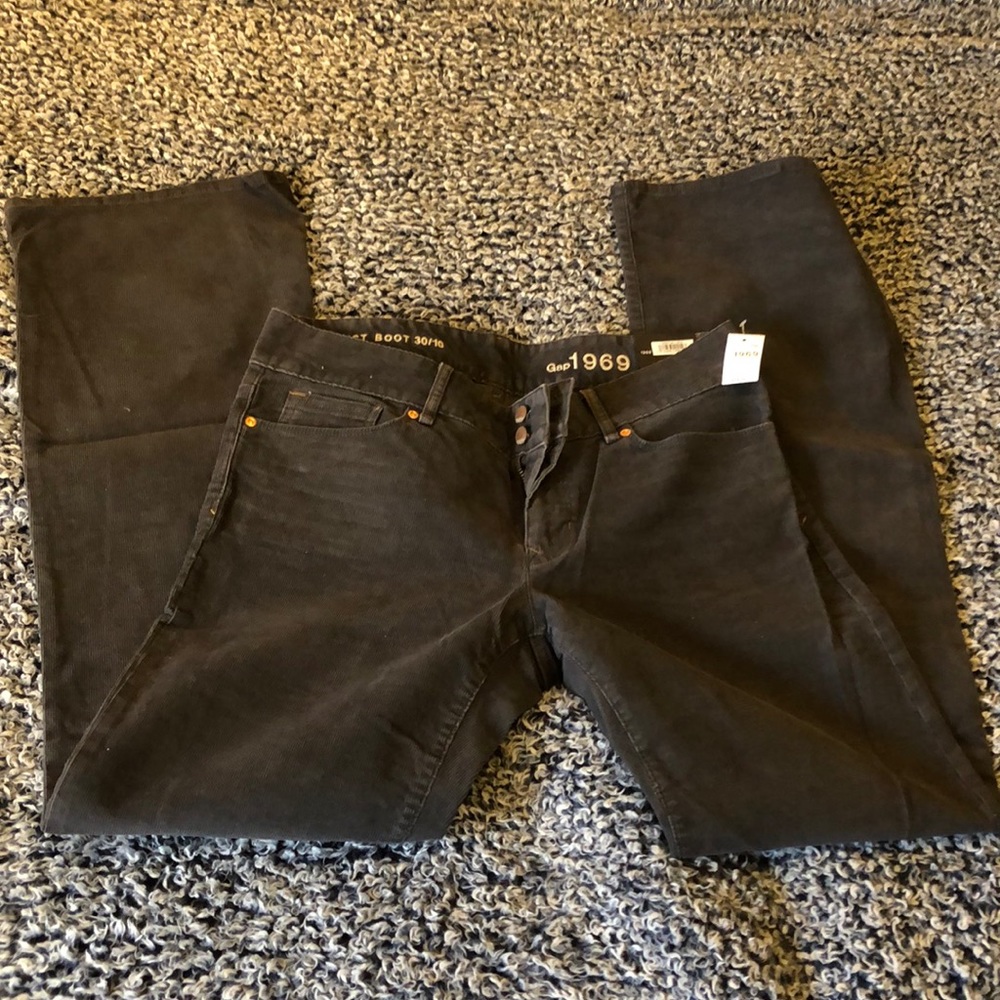 Gap 1969 Corduroy Mid Rise Boot Cut pants